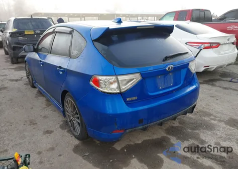 2009 Subaru Impreza Wrx z USA, uszkodzony, nr VIN JF1GH76619G810632